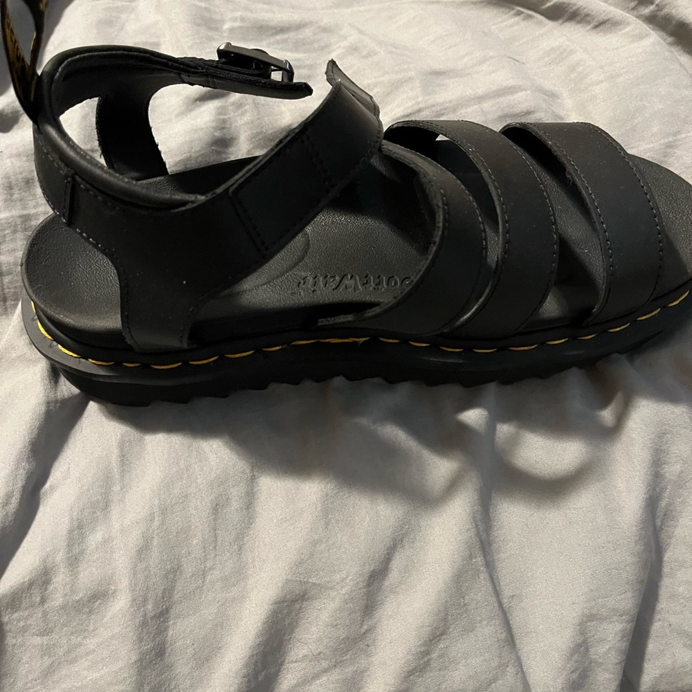 Dr. Martens Black Sandals
